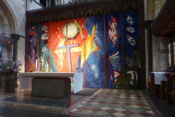OCA Chichester Cathedral 8.7.23 - John Piper High Altar tapestry